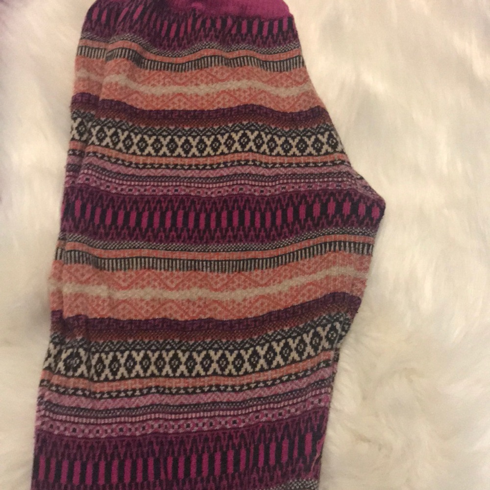 Thermal leggings multicolored